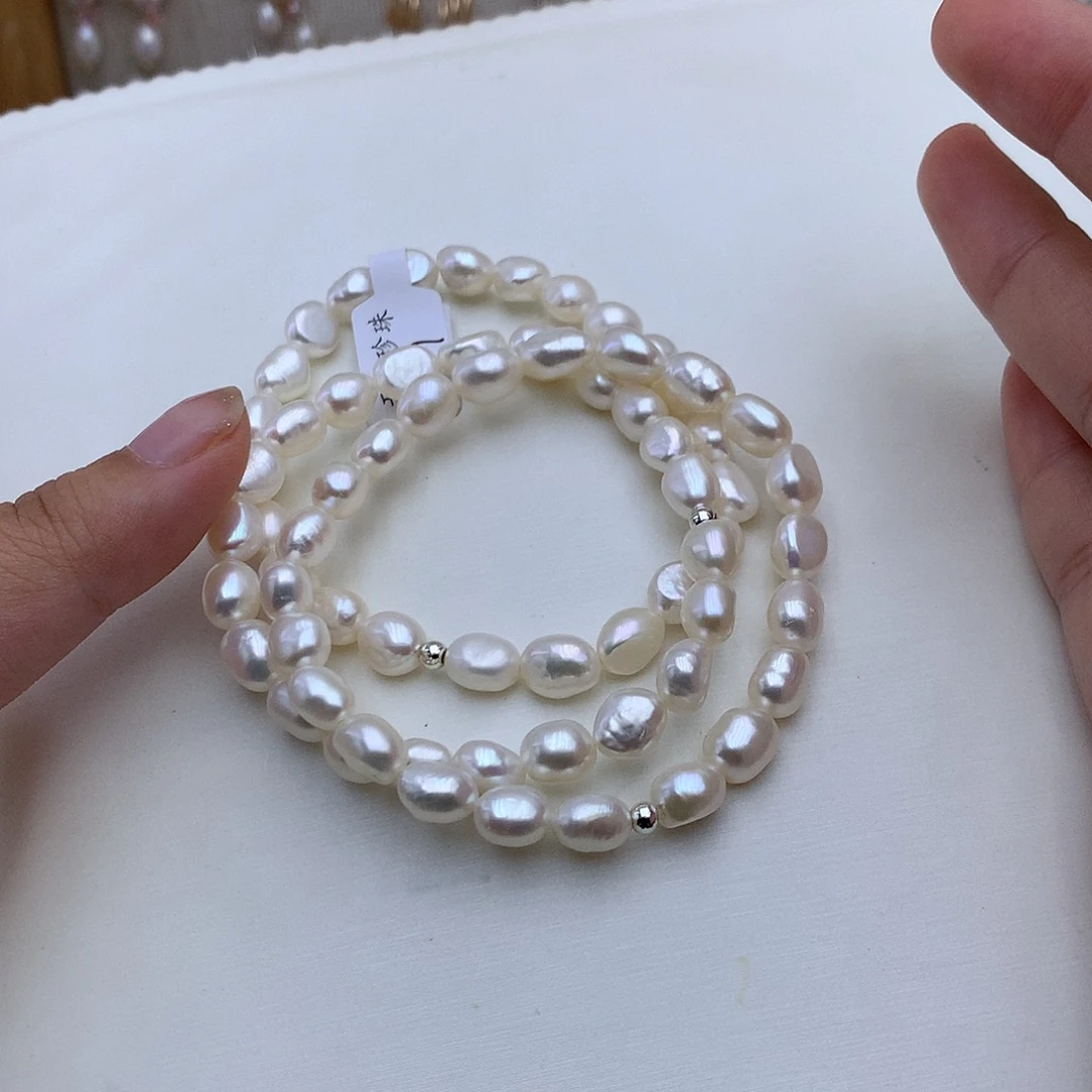 合金手绳淡水珍珠