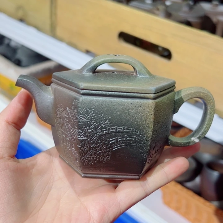 坭兴陶贵台龙窑柴烧茶器A18
