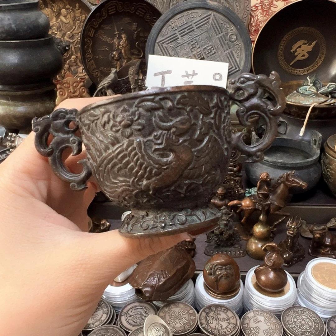 金属复古风格摆件