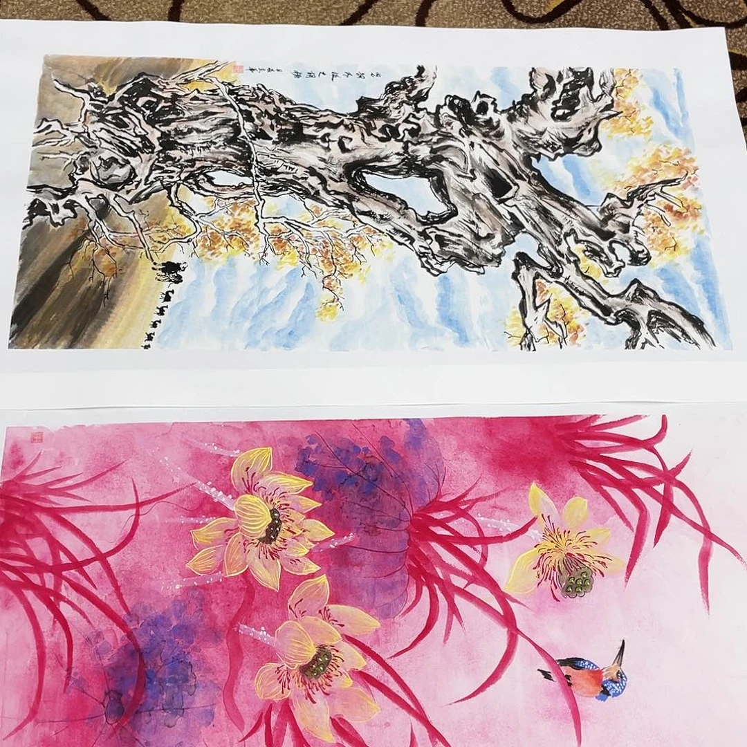 国画木**者王美华老师作品22222222