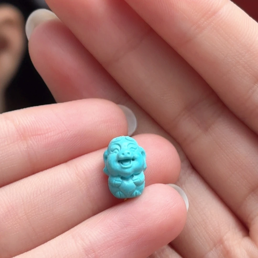 绿松石未镶嵌颈饰