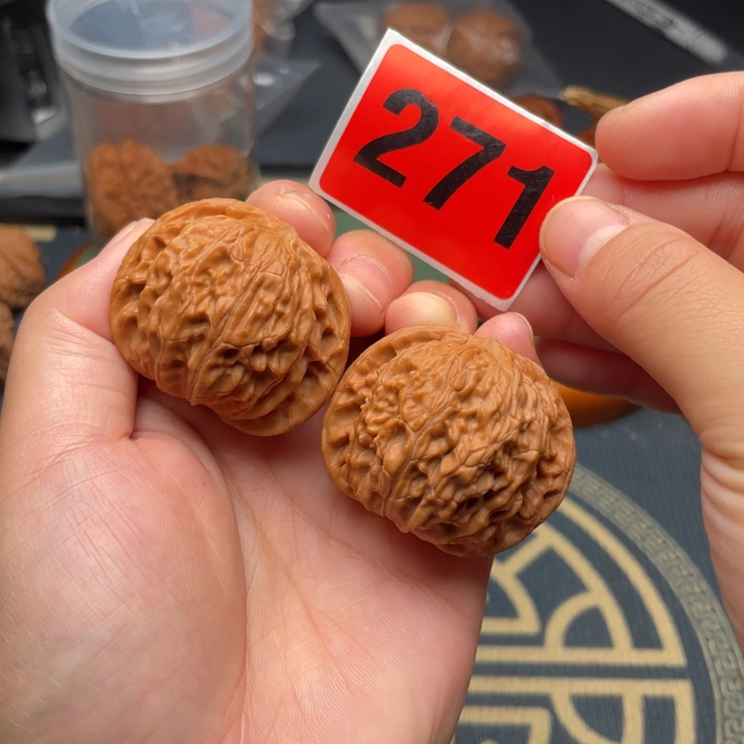 吊坠文玩核桃40全品正磨271号