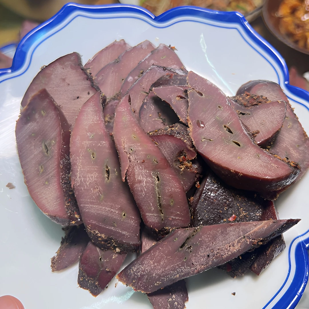 四川水菜猪肝柏丫烟熏腊味
