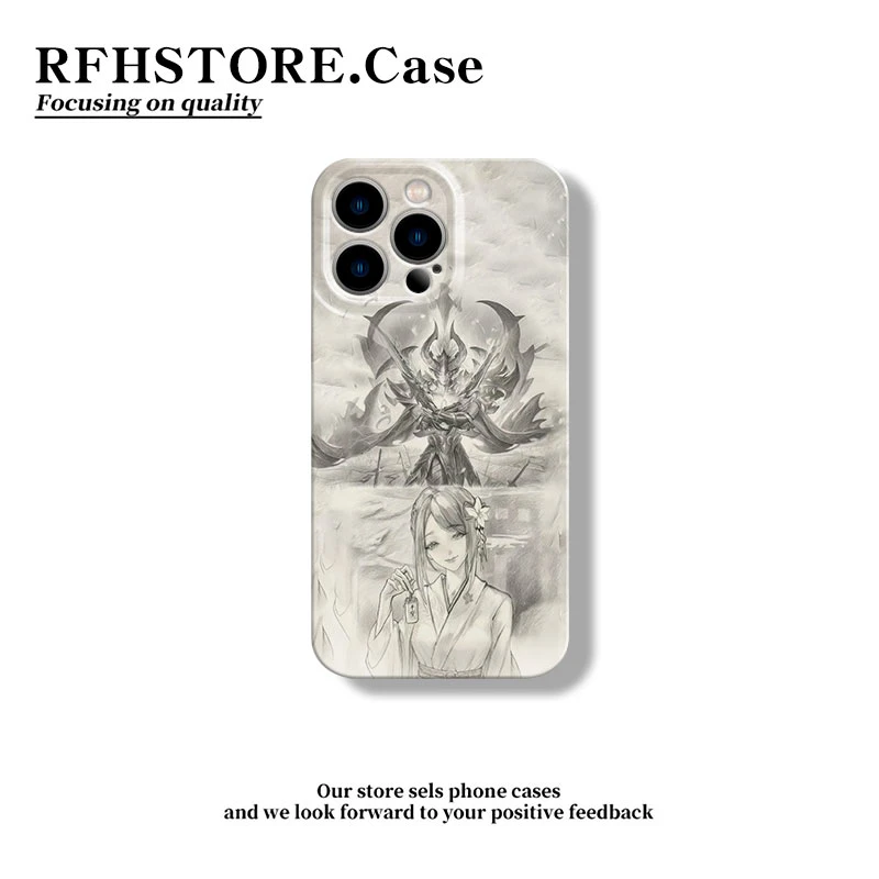 闪度侠宫本武藏阿通适用iPhone17pro菲林手机壳华为vivo小米oppo