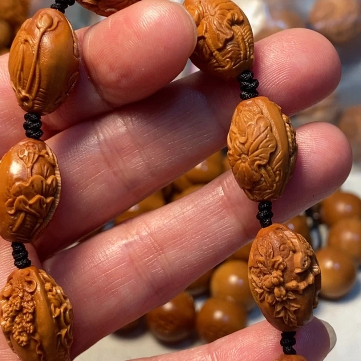 橄榄核手串/手链鸟语花香1.2