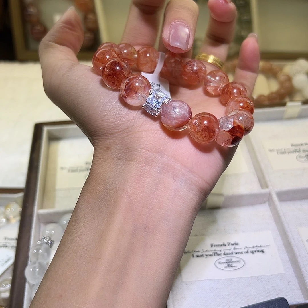 水晶手链未镶嵌起***难12.首单9折 48小时鉴赏