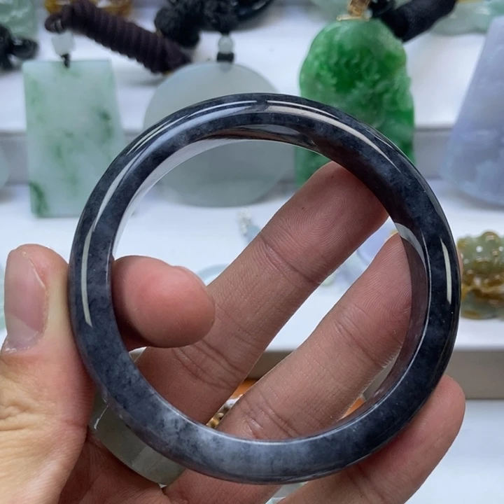 翡翠颈饰未镶嵌1****6缅甸A货翡翠
