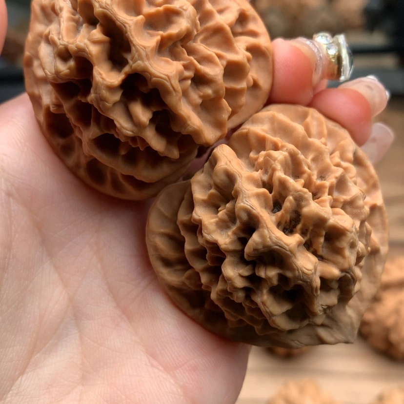 【闪购商品】文玩核桃吊坠书***排秦岭