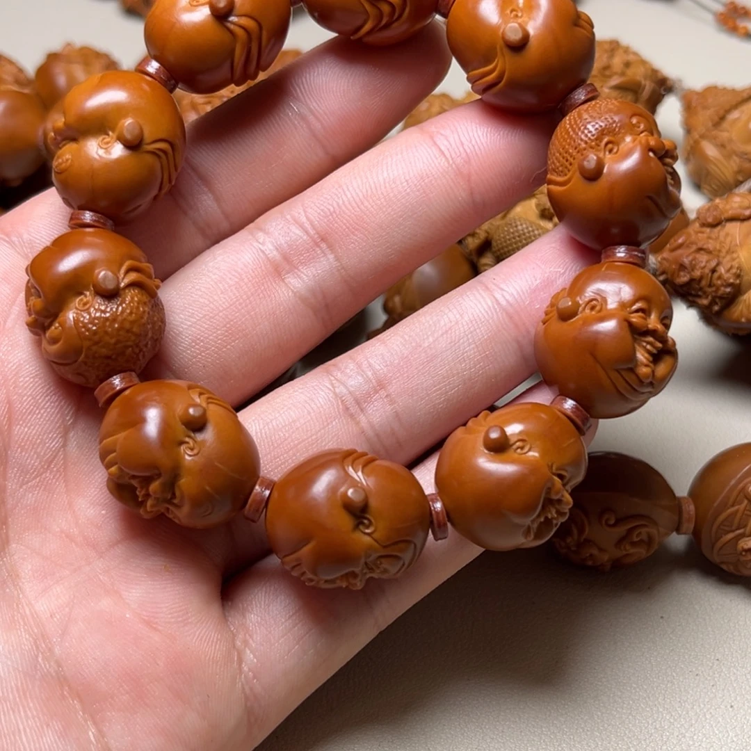 霸***哥手串橄榄核橄榄核