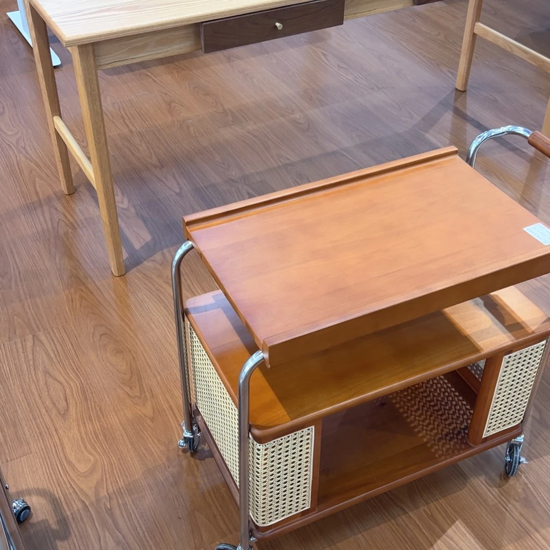 其它金属黄杨木中古色流光推车