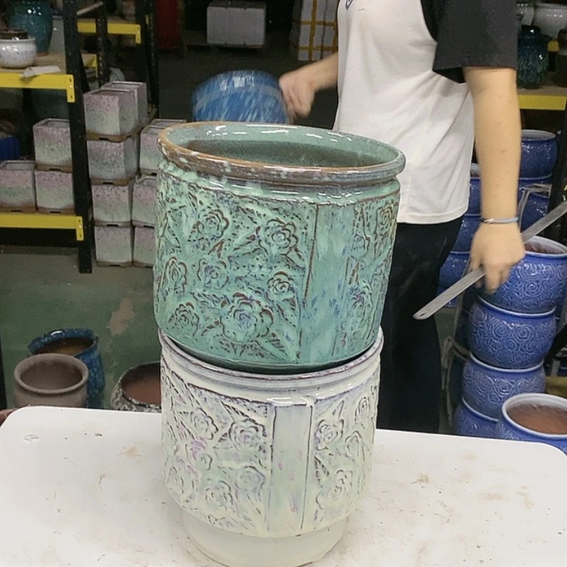 【闪购商品】紫砂花盆宜兴紫砂壶艺术厅