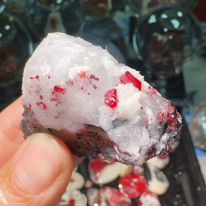 天***子天然辰砂天然朱砂原矿石