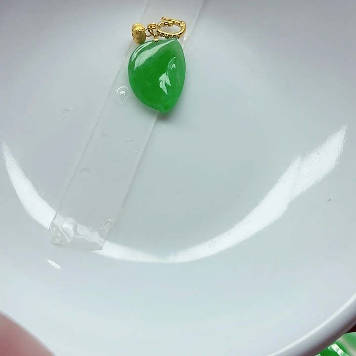 18K金镶嵌手链翡翠天然缅甸翡翠A货