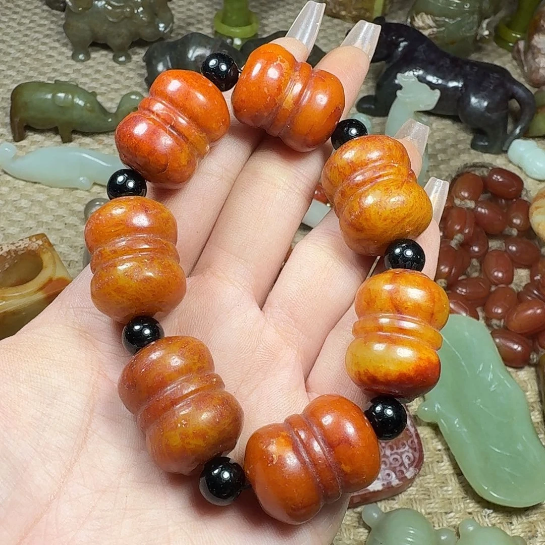 白玉菩提吊坠穿*挂件