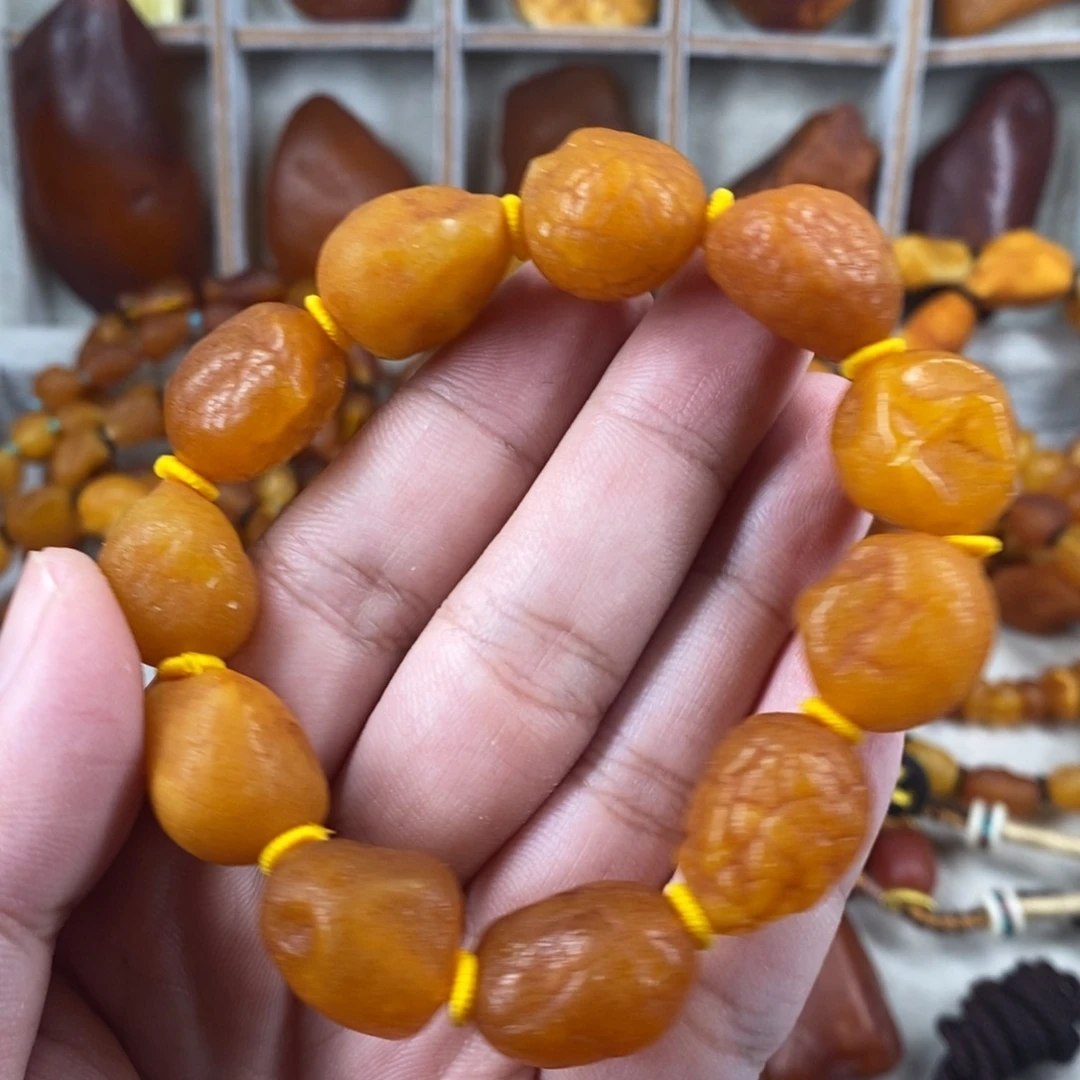 琥珀未镶嵌珠宝奇石