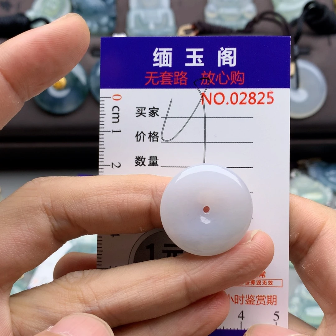 翡翠未镶嵌颈饰吊坠
