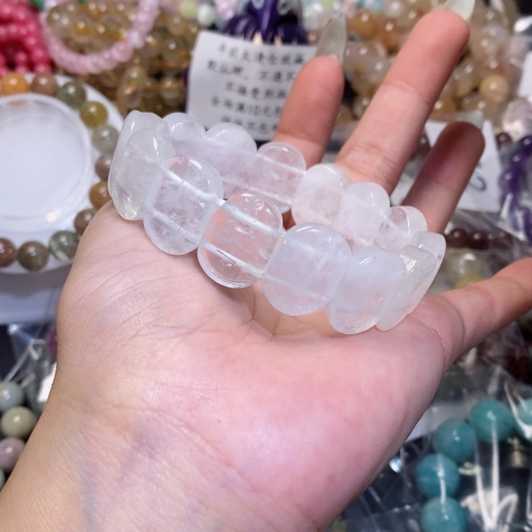 【闪购商品】水晶手链银S925镶嵌手排129