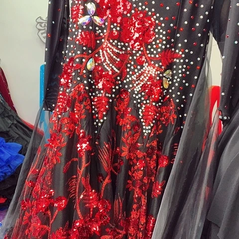 摩登舞交谊舞连衣