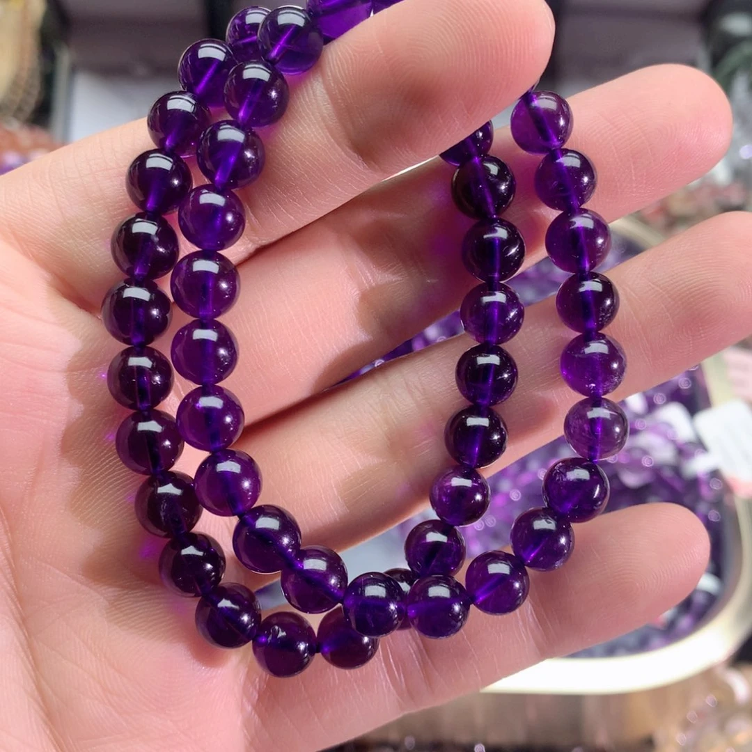 紫晶手链未镶嵌乌拉圭7