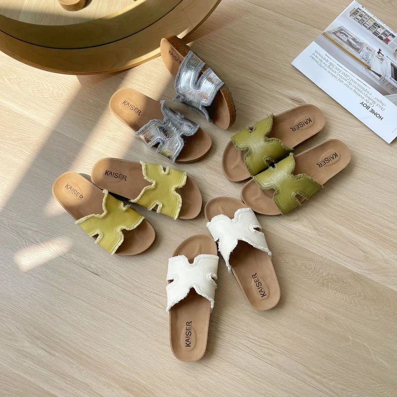 【交个朋友专属】凯撒KAISER女拖鞋独特造型焕新夏日穿搭KS7830BP
