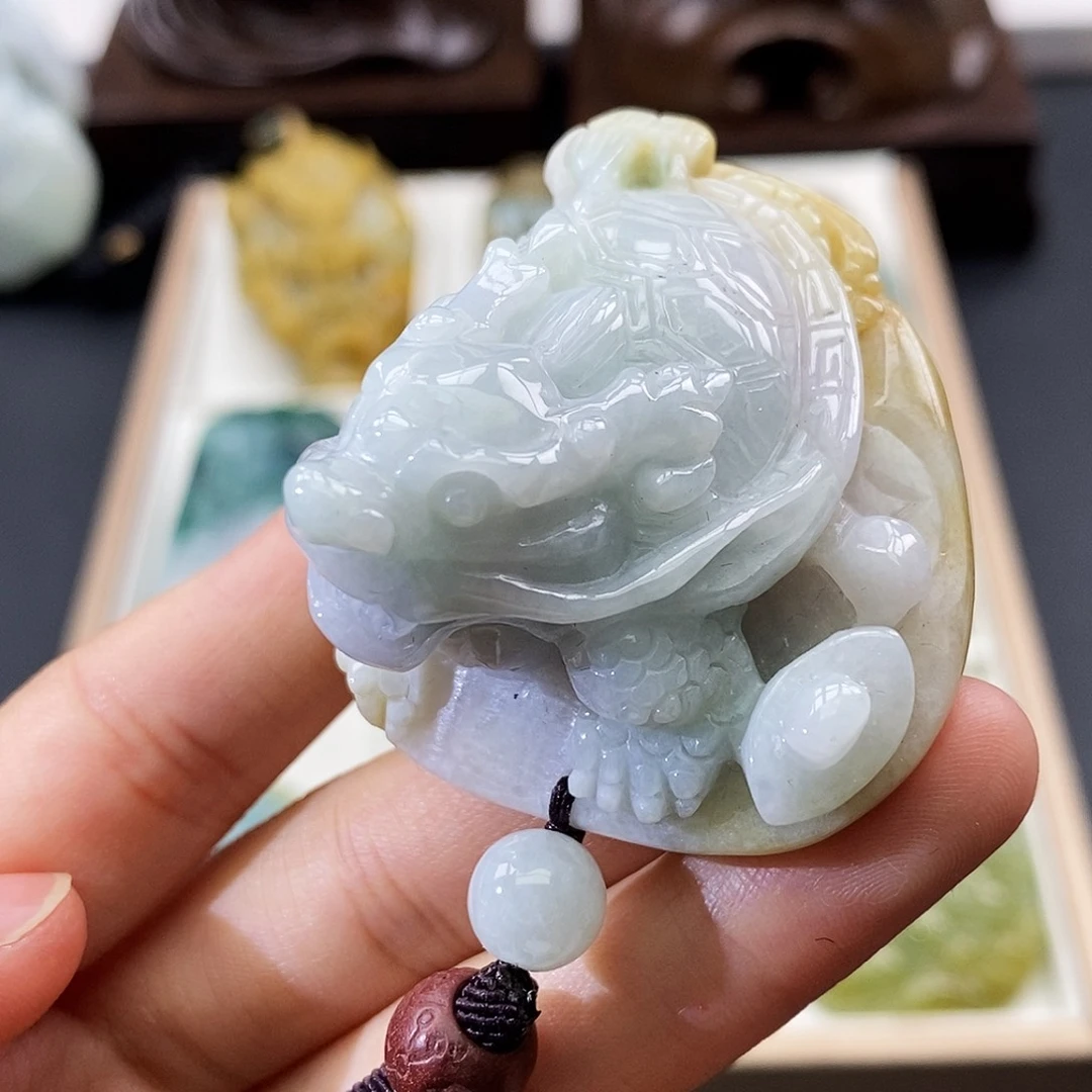 颈饰未镶嵌翡翠缅甸翡翠a货