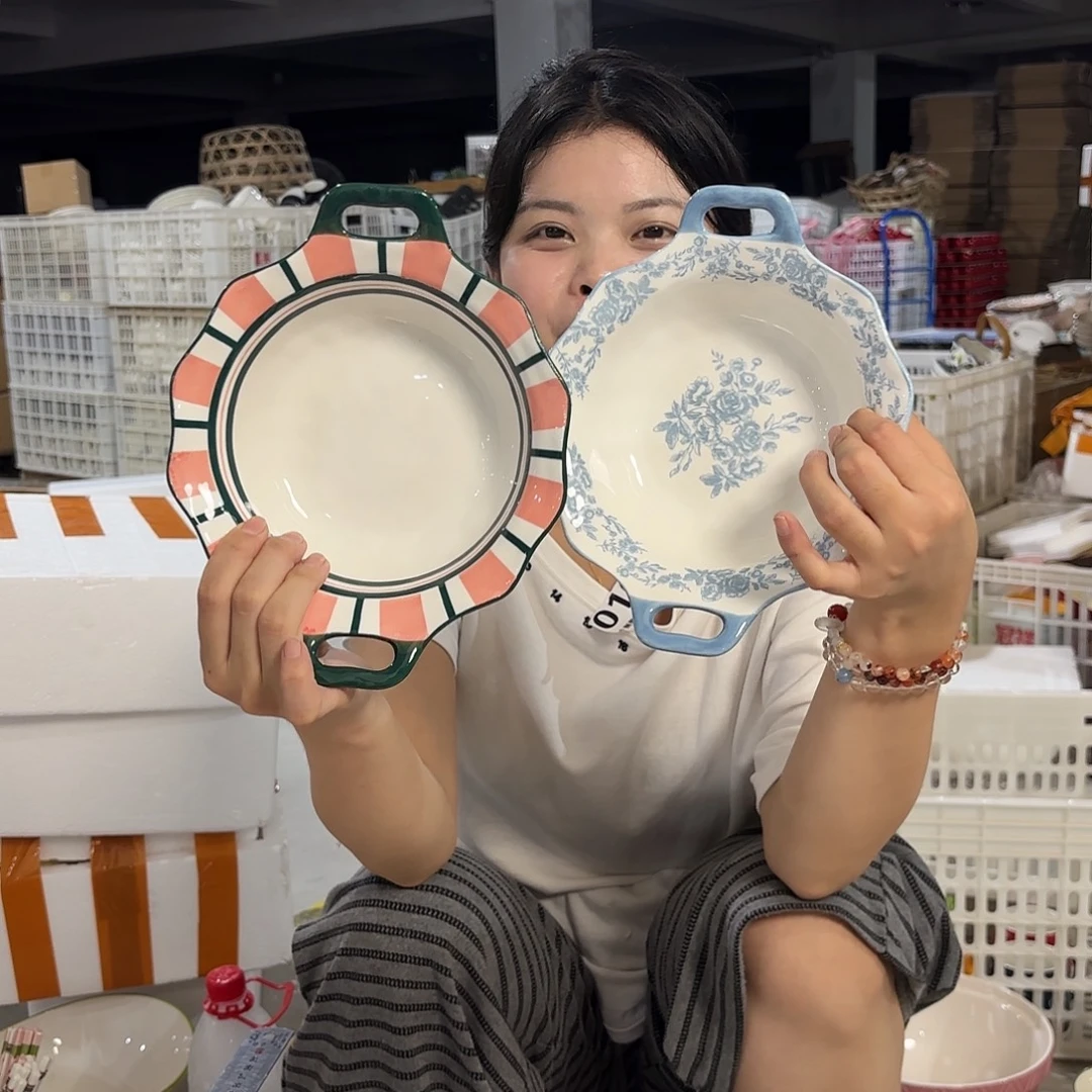 瓷微瑕陶瓷餐具釉下彩