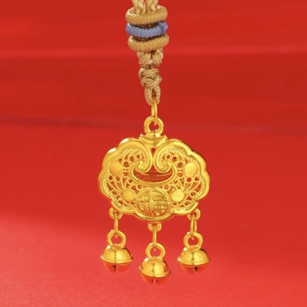 【星星专享】足金999投资金 福字平安 锦鲤 PH 1299