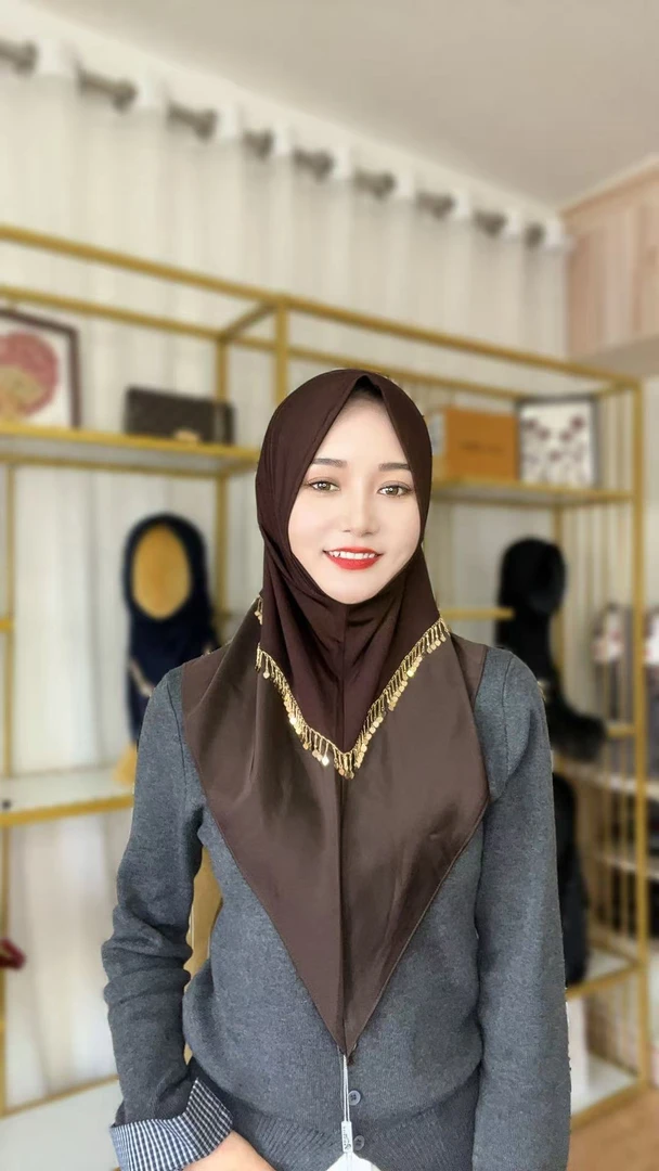 双拼设计款方便头套