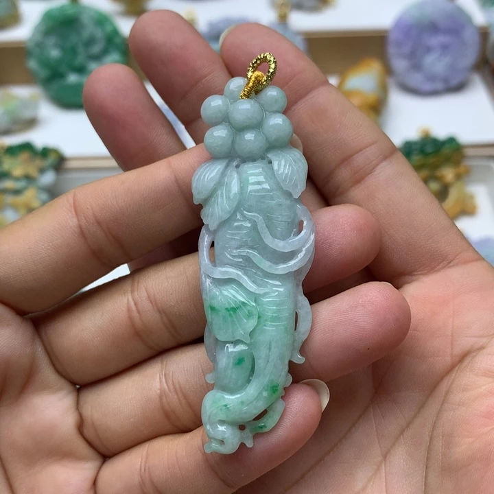 颈饰未镶嵌翡翠翡翠