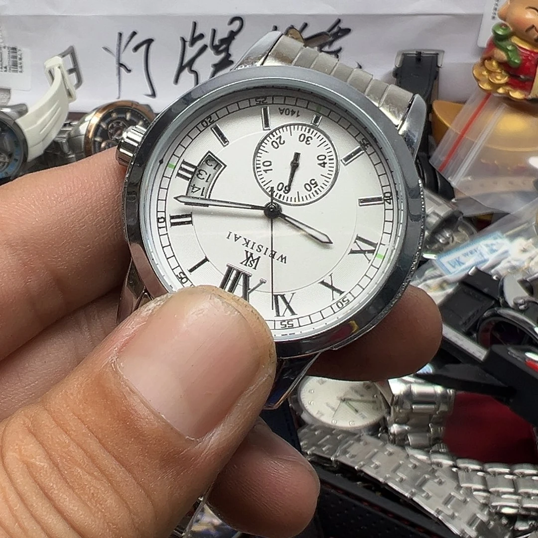 钢人造革锻造碳石英机芯-光能机芯