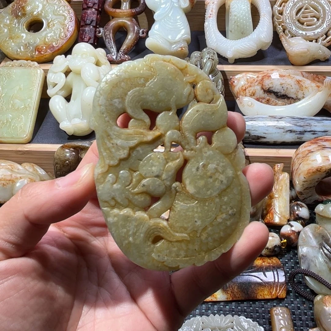 和田玉把件未镶嵌