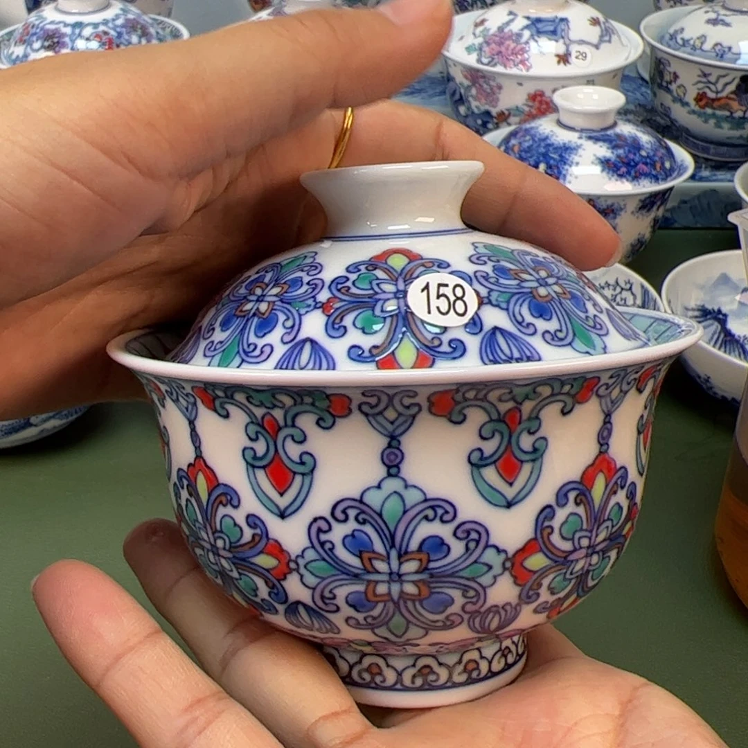 木木景德镇纯手绘茶具158