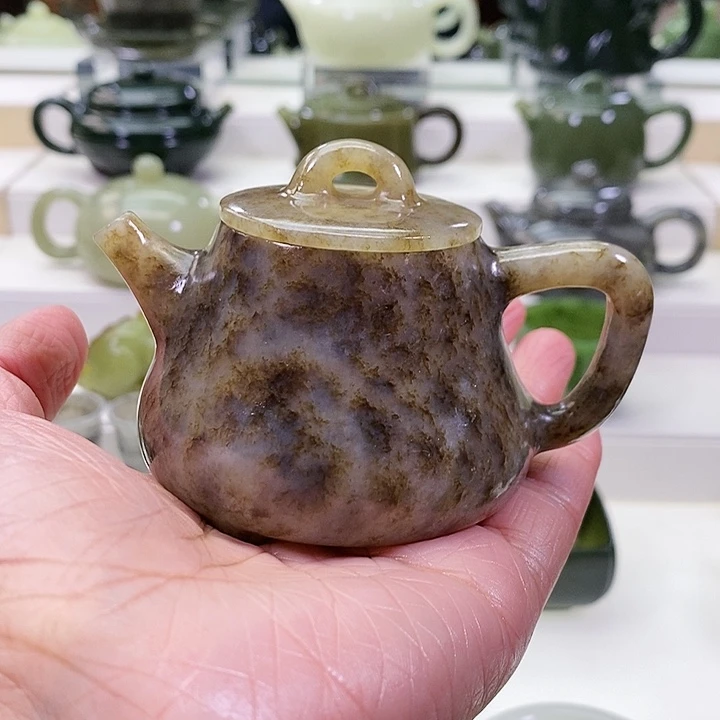 未镶嵌和田玉挂件?****?茶壶