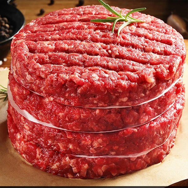 原味纯牛肉牛肉饼营养美味早餐汉堡肉饼