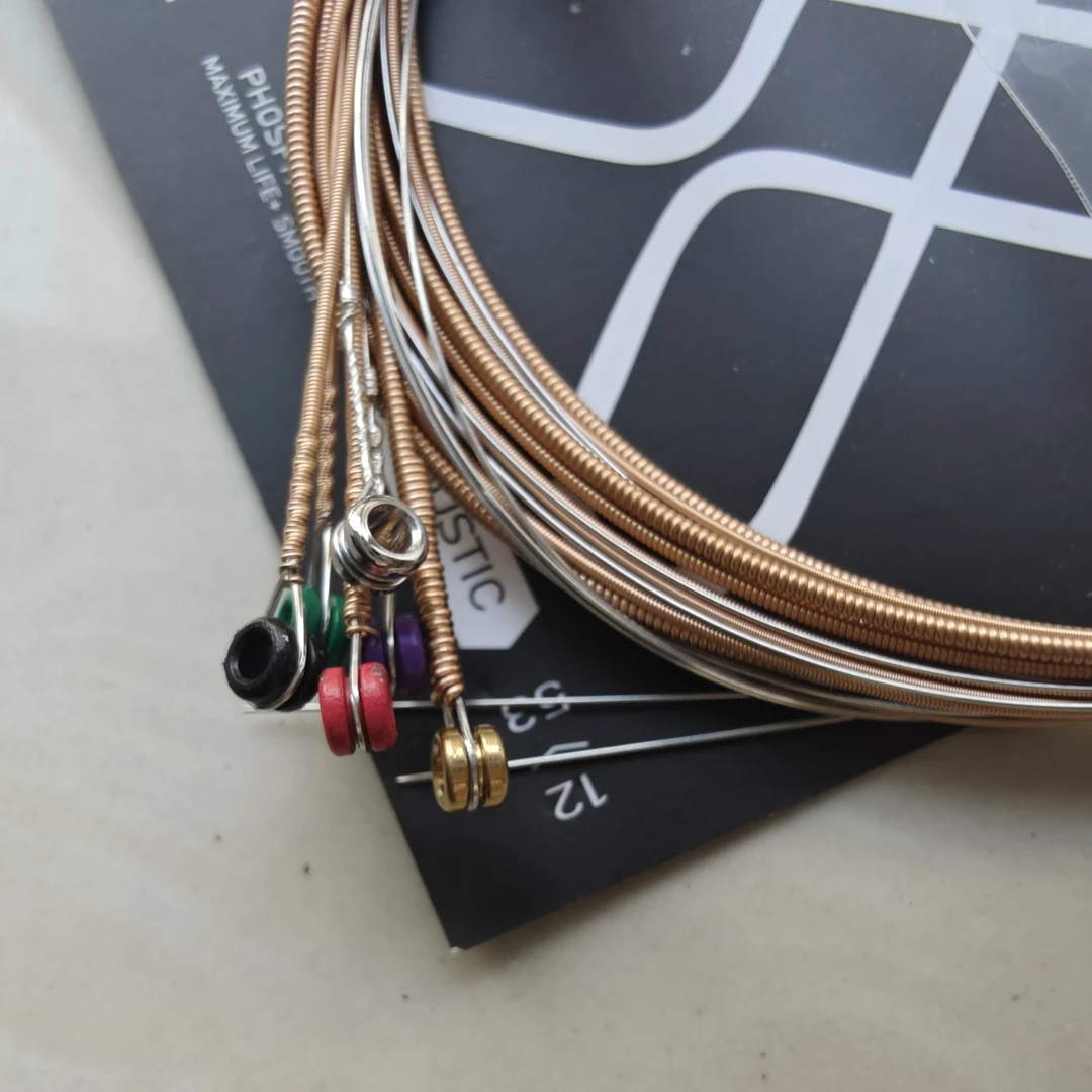 正品工厂散装琴弦 磷铜镀膜