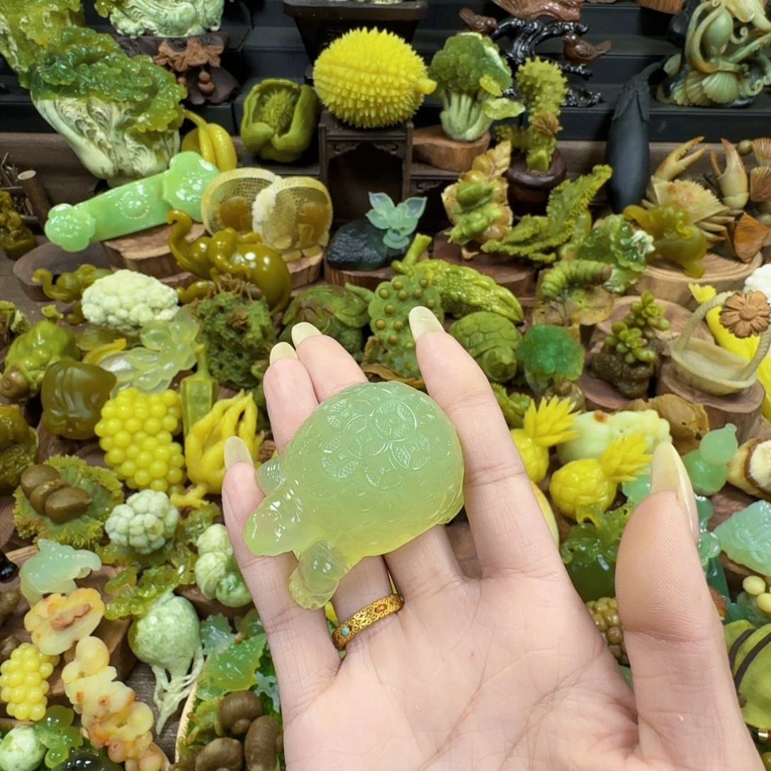 破***丶未镶嵌蛇纹石玉岫玉