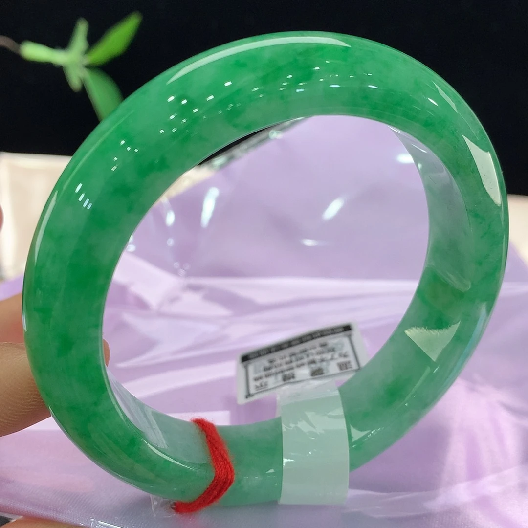 翡翠未镶嵌手镯0149