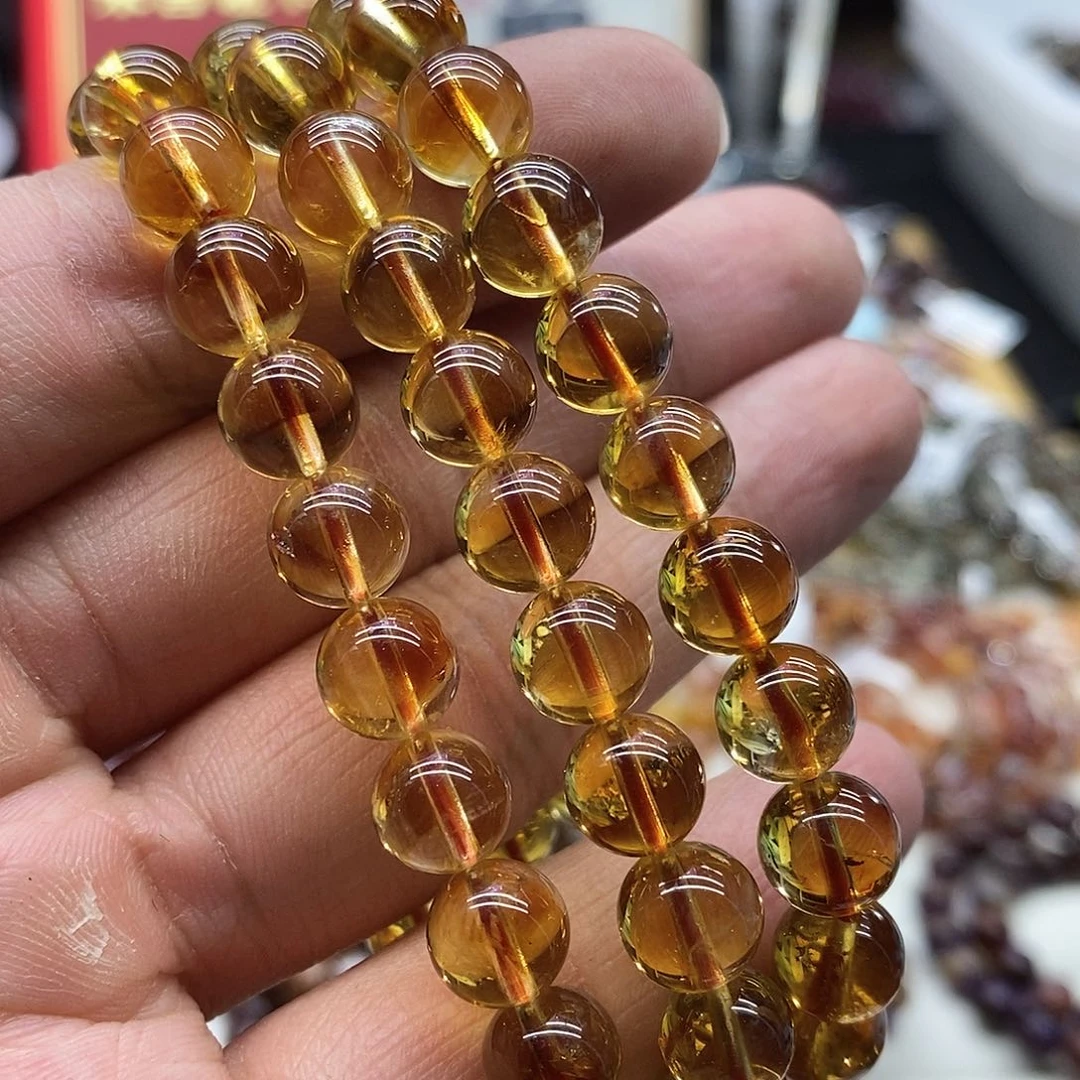 水晶手链未镶嵌多样性发货发一条