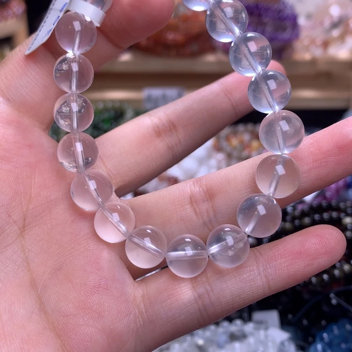 未镶嵌手串水晶10.0奶白晶