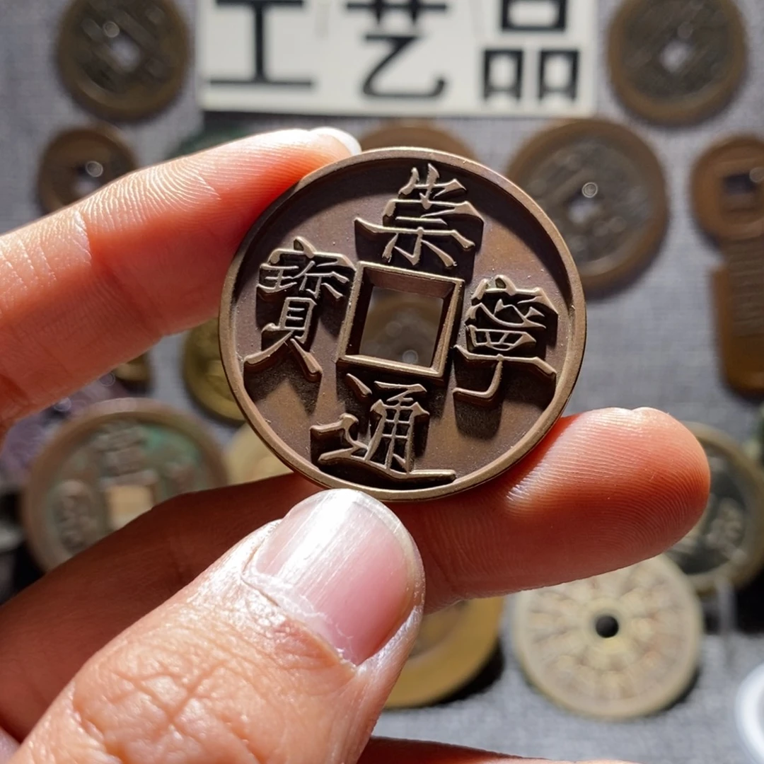 铜工艺品雕母崇宁