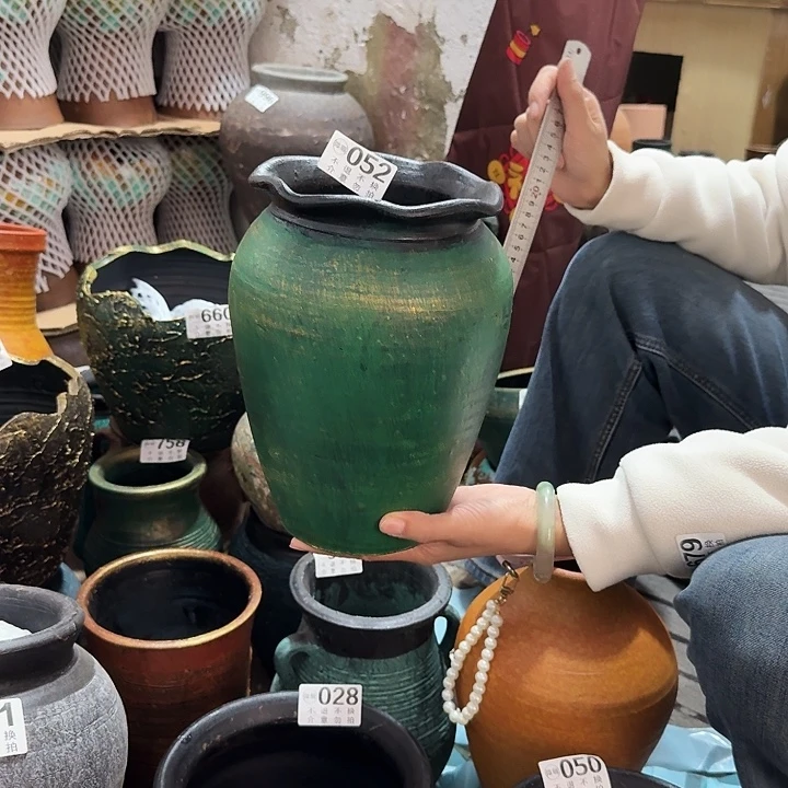 金绿花边052高度25口径15