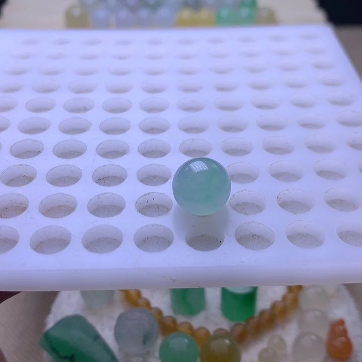 未镶嵌手链翡翠12.1翡翠圆珠