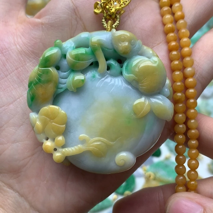颈饰未镶嵌翡翠翡翠
