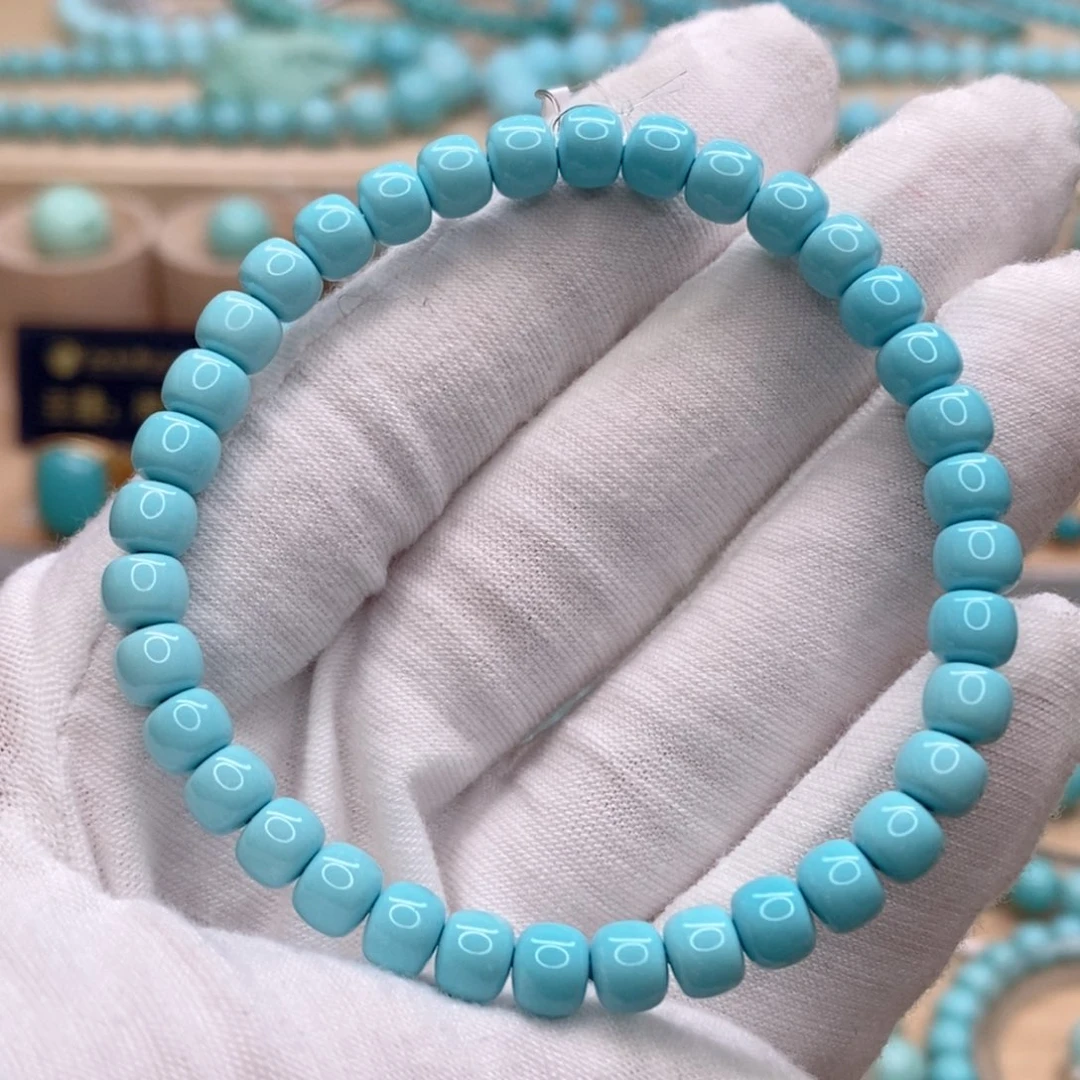 绿松石未镶嵌珠宝奇石6mm