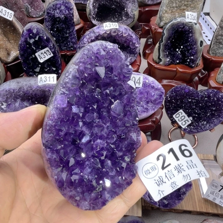 未镶嵌大型摆件(非配饰)紫晶