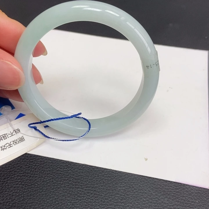 翡翠手镯未镶嵌53-54正圈