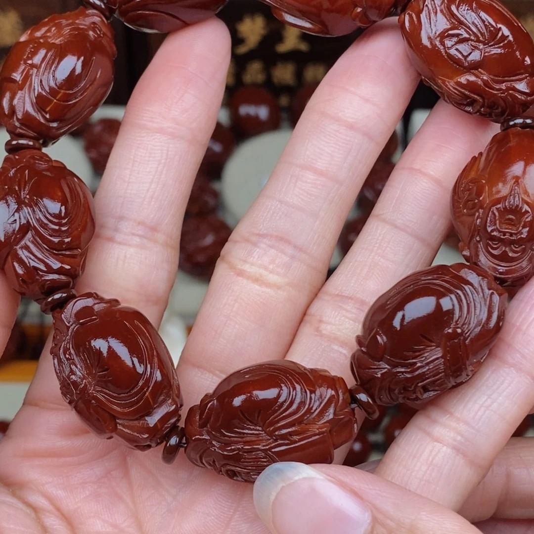 橄榄核手串?****财神，