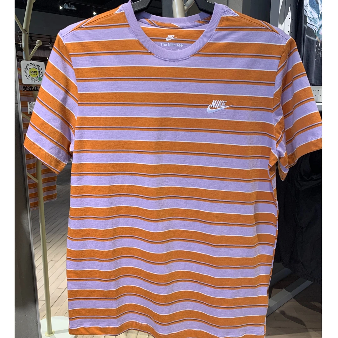 【卖场】耐克男子运动休闲经典简约潮流圆领短袖T恤HJ0551-515