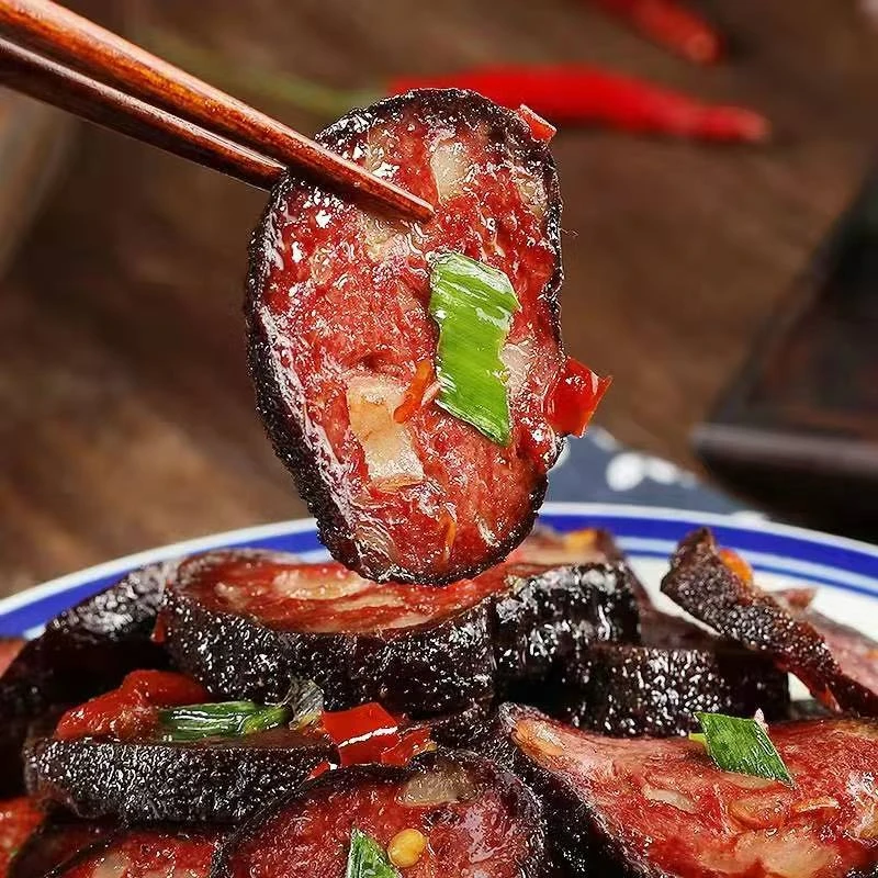 正宗云南宣威农家原味手工血豆腐地道农家风味宣威猪血丸子