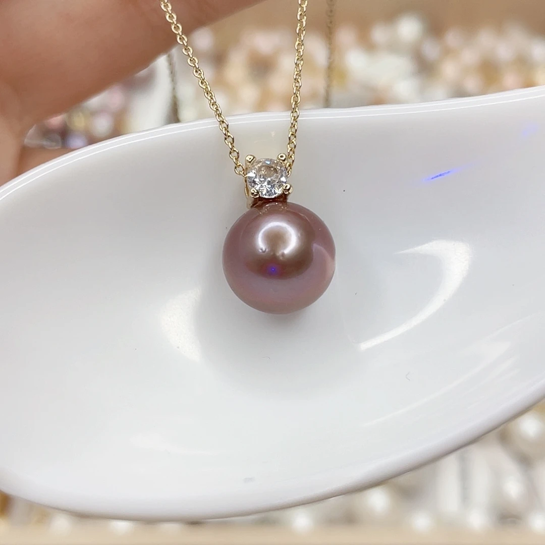 淡水珍珠未镶嵌吊坠(赠链)